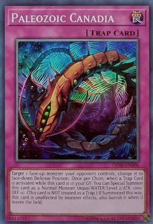 Paleozoic Canadia (OP06-EN006) - OTS Tournament Pack 6 Unlimited OTS Tournament Pack 6 Yugioh Single  Squirtle Squad Card Shop.
