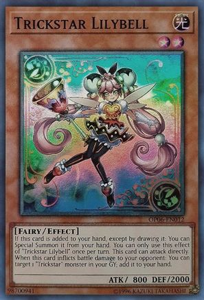 Trickstar Lilybell (OP06-EN012) - OTS Tournament Pack 6 Unlimited OTS Tournament Pack 6 Yugioh Single  Squirtle Squad Card Shop.