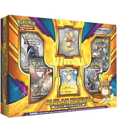 Alolan Raichu Figure Collection SM - Burning Shadows Pokemon Sealed  Squirtle Squad Card Shop.