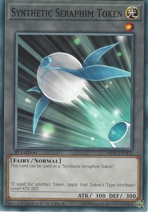 Token: Synthetic Seraphim (SR05-ENTKN) - Structure Deck: Wave of Light 1st Edition Structure Deck: Wave of Light Yugioh Single  Squirtle Squad Card Shop.