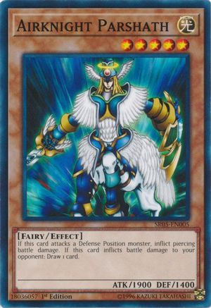 Airknight Parshath (SR05-EN005) - Structure Deck: Wave of Light 1st Edition Structure Deck: Wave of Light Yugioh Single  Squirtle Squad Card Shop.