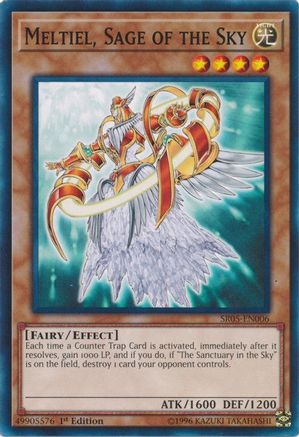 Meltiel, Sage of the Sky (SR05-EN006) - Structure Deck: Wave of Light 1st Edition Structure Deck: Wave of Light Yugioh Single  Squirtle Squad Card Shop.