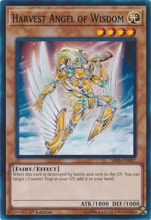 Harvest Angel of Wisdom (SR05-EN007) - Structure Deck: Wave of Light 1st Edition Structure Deck: Wave of Light Yugioh Single  Squirtle Squad Card Shop.