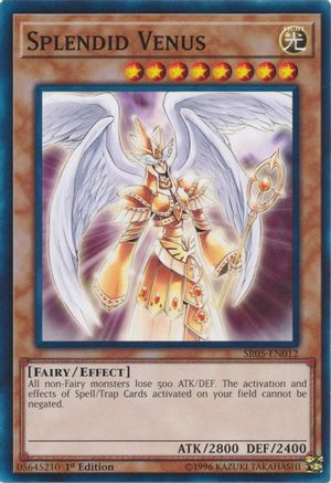 Splendid Venus (SR05-EN012) - Structure Deck: Wave of Light 1st Edition Structure Deck: Wave of Light Yugioh Single  Squirtle Squad Card Shop.