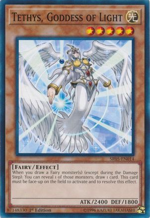 Tethys, Goddess of Light (SR05-EN014) - Structure Deck: Wave of Light 1st Edition Structure Deck: Wave of Light Yugioh Single  Squirtle Squad Card Shop.