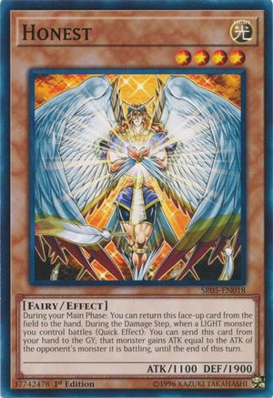 Honest (SR05-EN018) - Structure Deck: Wave of Light 1st Edition Structure Deck: Wave of Light Yugioh Single  Squirtle Squad Card Shop.