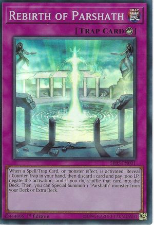 Rebirth of Parshath (SR05-EN031) - Structure Deck: Wave of Light 1st Edition Structure Deck: Wave of Light Yugioh Single  Squirtle Squad Card Shop.