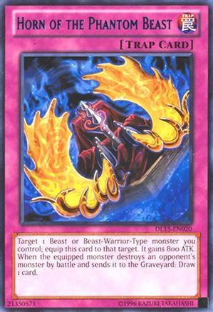 Horn of the Phantom Beast (Blue) (DL15-EN020) - Duelist League Promo Unlimited Duelist League Promo Yugioh Single  Squirtle Squad Card Shop.