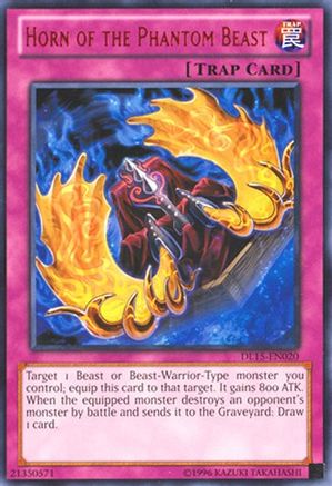 Horn of the Phantom Beast (Red) (DL15-EN020) - Duelist League Promo Unlimited Duelist League Promo Yugioh Single  Squirtle Squad Card Shop.