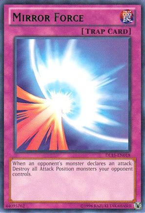Mirror Force (Green) (DL15-EN018) - Duelist League Promo Unlimited Duelist League Promo Yugioh Single  Squirtle Squad Card Shop.