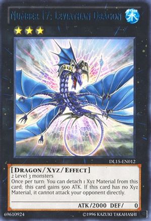Number 17: Leviathan Dragon (Blue) (DL15-EN012) - Duelist League Promo Unlimited Duelist League Promo Yugioh Single  Squirtle Squad Card Shop.