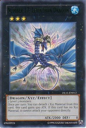 Number 17: Leviathan Dragon (Green) (DL15-EN012) - Duelist League Promo Unlimited Duelist League Promo Yugioh Single  Squirtle Squad Card Shop.