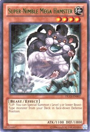 Super-Nimble Mega Hamster (Green) (DL15-EN007) - Duelist League Promo Unlimited Duelist League Promo Yugioh Single  Squirtle Squad Card Shop.