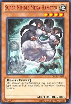 Super-Nimble Mega Hamster (Red) (DL15-EN007) - Duelist League Promo Unlimited Duelist League Promo Yugioh Single  Squirtle Squad Card Shop.