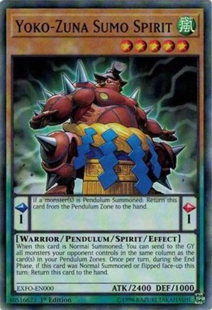 Yoko-Zuna Sumo Spirit (EXFO-EN000) - Extreme Force 1st Edition Extreme Force Yugioh Single  Squirtle Squad Card Shop.