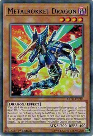 Metalrokket Dragon (EXFO-EN008) - Extreme Force Unlimited Extreme Force Yugioh Single  Squirtle Squad Card Shop.