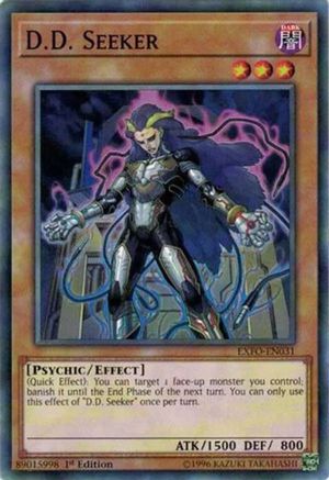 D.D. Seeker (EXFO-EN031) - Extreme Force Unlimited Extreme Force Yugioh Single  Squirtle Squad Card Shop.