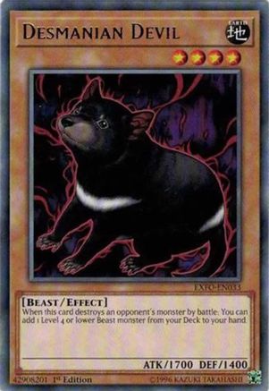 Desmanian Devil (EXFO-EN033) - Extreme Force Unlimited Extreme Force Yugioh Single  Squirtle Squad Card Shop.