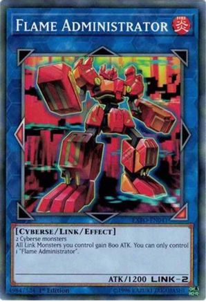 Flame Administrator (EXFO-EN041) - Extreme Force Unlimited Extreme Force Yugioh Single  Squirtle Squad Card Shop.