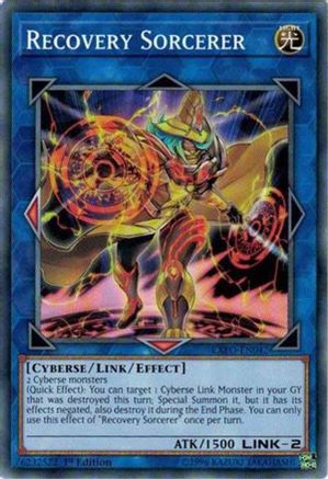 Recovery Sorcerer (EXFO-EN042) - Extreme Force 1st Edition Extreme Force Yugioh Single  Squirtle Squad Card Shop.