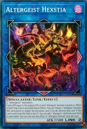 Altergeist Hexstia (EXFO-EN046) - Extreme Force 1st Edition Extreme Force Yugioh Single  Squirtle Squad Card Shop.