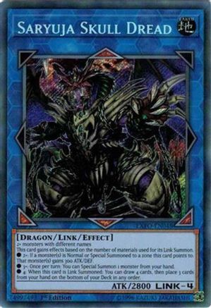 Saryuja Skull Dread (EXFO-EN048) - Extreme Force 1st Edition Extreme Force Yugioh Single  Squirtle Squad Card Shop.