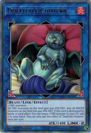 Duelittle Chimera (EXFO-EN050) - Extreme Force 1st Edition Extreme Force Yugioh Single  Squirtle Squad Card Shop.
