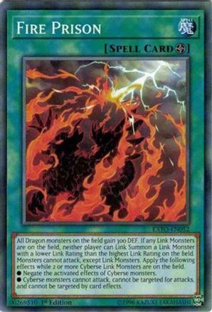 Fire Prison (EXFO-EN052) - Extreme Force 1st Edition Extreme Force Yugioh Single  Squirtle Squad Card Shop.