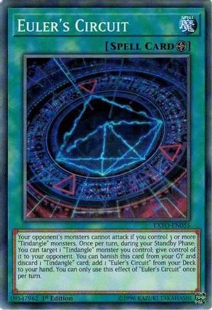 Euler's Circuit (EXFO-EN055) - Extreme Force 1st Edition Extreme Force Yugioh Single  Squirtle Squad Card Shop.