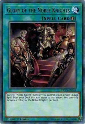 Glory of the Noble Knights (EXFO-EN059) - Extreme Force 1st Edition Extreme Force Yugioh Single  Squirtle Squad Card Shop.
