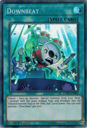Downbeat (EXFO-EN063) - Extreme Force 1st Edition Extreme Force Yugioh Single  Squirtle Squad Card Shop.
