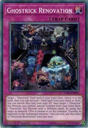 Ghostrick Renovation (EXFO-EN074) - Extreme Force Unlimited Extreme Force Yugioh Single  Squirtle Squad Card Shop.
