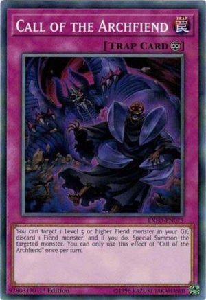 Call of the Archfiend (EXFO-EN075) - Extreme Force 1st Edition Extreme Force Yugioh Single  Squirtle Squad Card Shop.