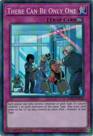 There Can Be Only One (EXFO-EN076) - Extreme Force 1st Edition Extreme Force Yugioh Single  Squirtle Squad Card Shop.