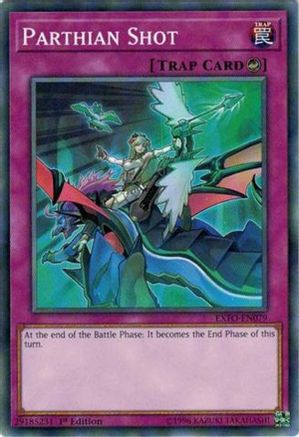 Parthian Shot (EXFO-EN079) - Extreme Force Unlimited Extreme Force Yugioh Single  Squirtle Squad Card Shop.