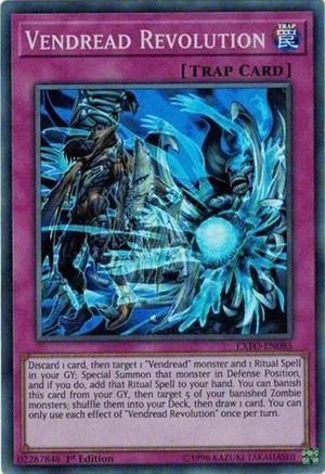 Vendread Revolution (EXFO-EN085) - Extreme Force 1st Edition Extreme Force Yugioh Single  Squirtle Squad Card Shop.