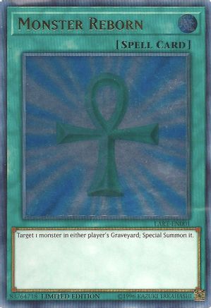 Monster Reborn (LART-EN001) (LART-EN001) - The Lost Art Promotion Limited The Lost Art Promotion Yugioh Single  Squirtle Squad Card Shop.
