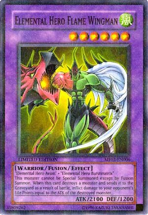Elemental HERO Flame Wingman (MF03-EN006) - Mattel Action Figure Promos: Series 3 Limited Mattel Action Figure Promos: Series 3 Yugioh Single  Squirtle Squad Card Shop.