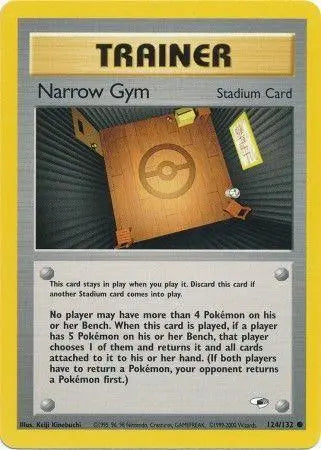 Narrow Gym 124  - Unlimited Gym Heroes - Common Gym Heroes Pokemon Single  Squirtle Squad Card Shop.