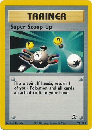 Super Scoop Up 098  - Unlimited Neo Genesis - Uncommon Neo Genesis Pokemon Single  Squirtle Squad Card Shop.