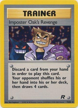 Imposter Oak's Revenge 076  - Unlimited Team Rocket - Uncommon Team Rocket Pokemon Single  Squirtle Squad Card Shop.