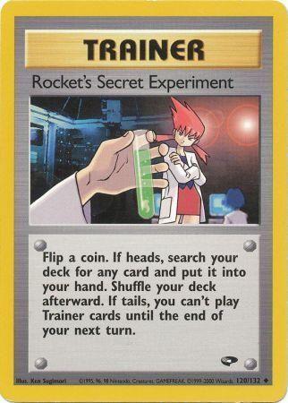 Rocket's Secret Experiment 120  - Unlimited Gym Challenge - Uncommon Gym Challenge Pokemon Single  Squirtle Squad Card Shop.