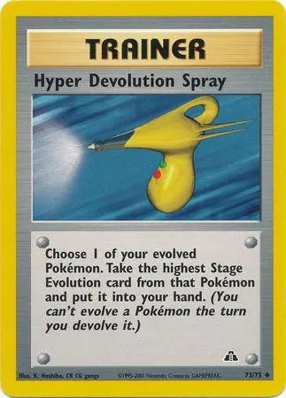 Hyper Devolution Spray 073  - Unlimited Neo Discovery - Uncommon