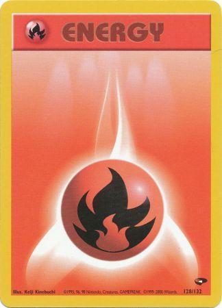 Fire Energy 128  - Unlimited Gym Challenge - Common Gym Challenge Pokemon Single  Squirtle Squad Card Shop.