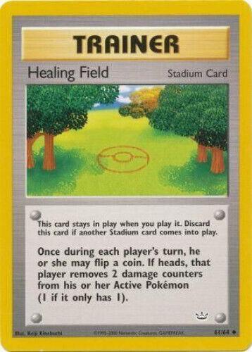 Healing Field 061  - Unlimited Neo Revelation - Uncommon Neo Revelation Pokemon Single  Squirtle Squad Card Shop.