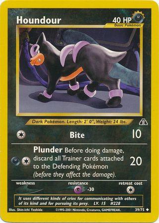 Houndour 39/75  - Unlimited Neo Discovery
