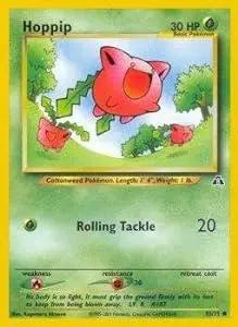 Hoppip 055  - Unlimited Neo Discovery - Common Neo Discovery Pokemon Single  Squirtle Squad Card Shop.