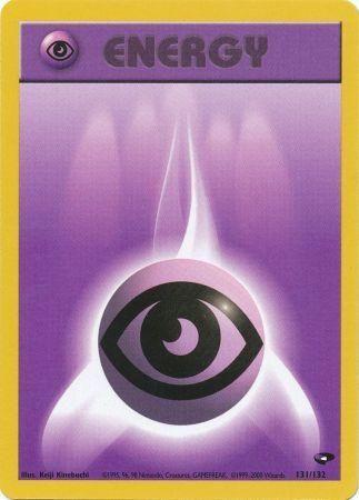 Psychic Energy 131  - Unlimited Gym Challenge - Common Gym Challenge Pokemon Single  Squirtle Squad Card Shop.