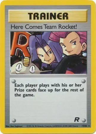 WOTC - Team Rocket - Here Comes Team Rocket! 015 - Unlimited Holo