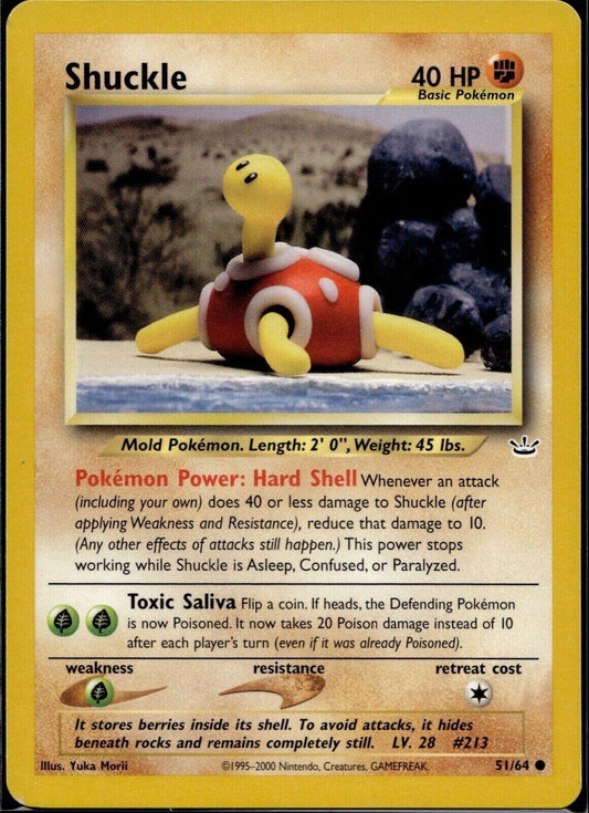 Shuckle 051  - Unlimited Neo Revelation - Common